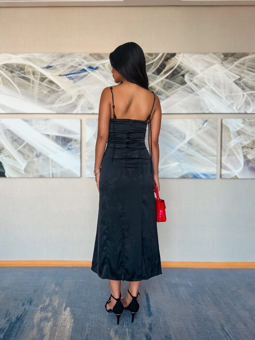 LUXE MINIMALIST SATIN SLIP DRESS - Image 8