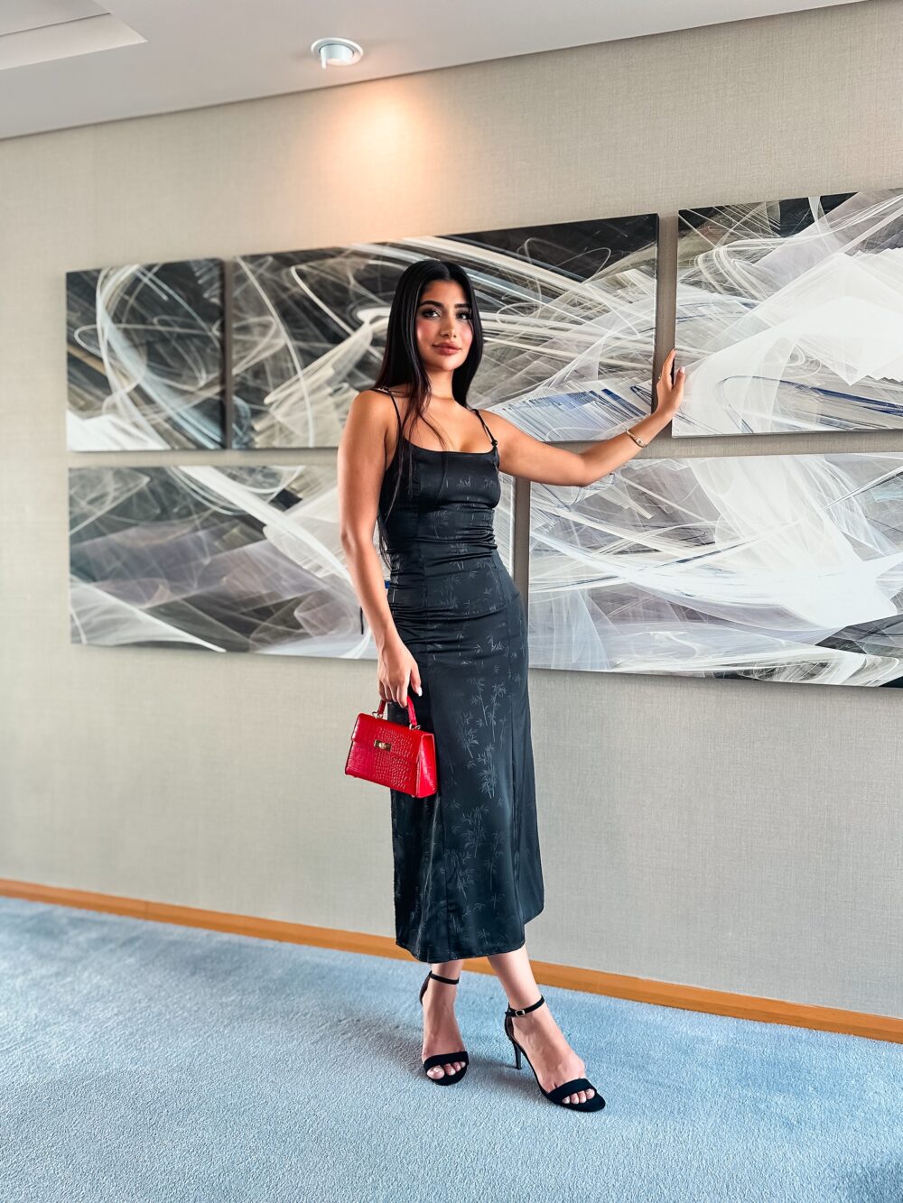 LUXE MINIMALIST SATIN SLIP DRESS - Image 12