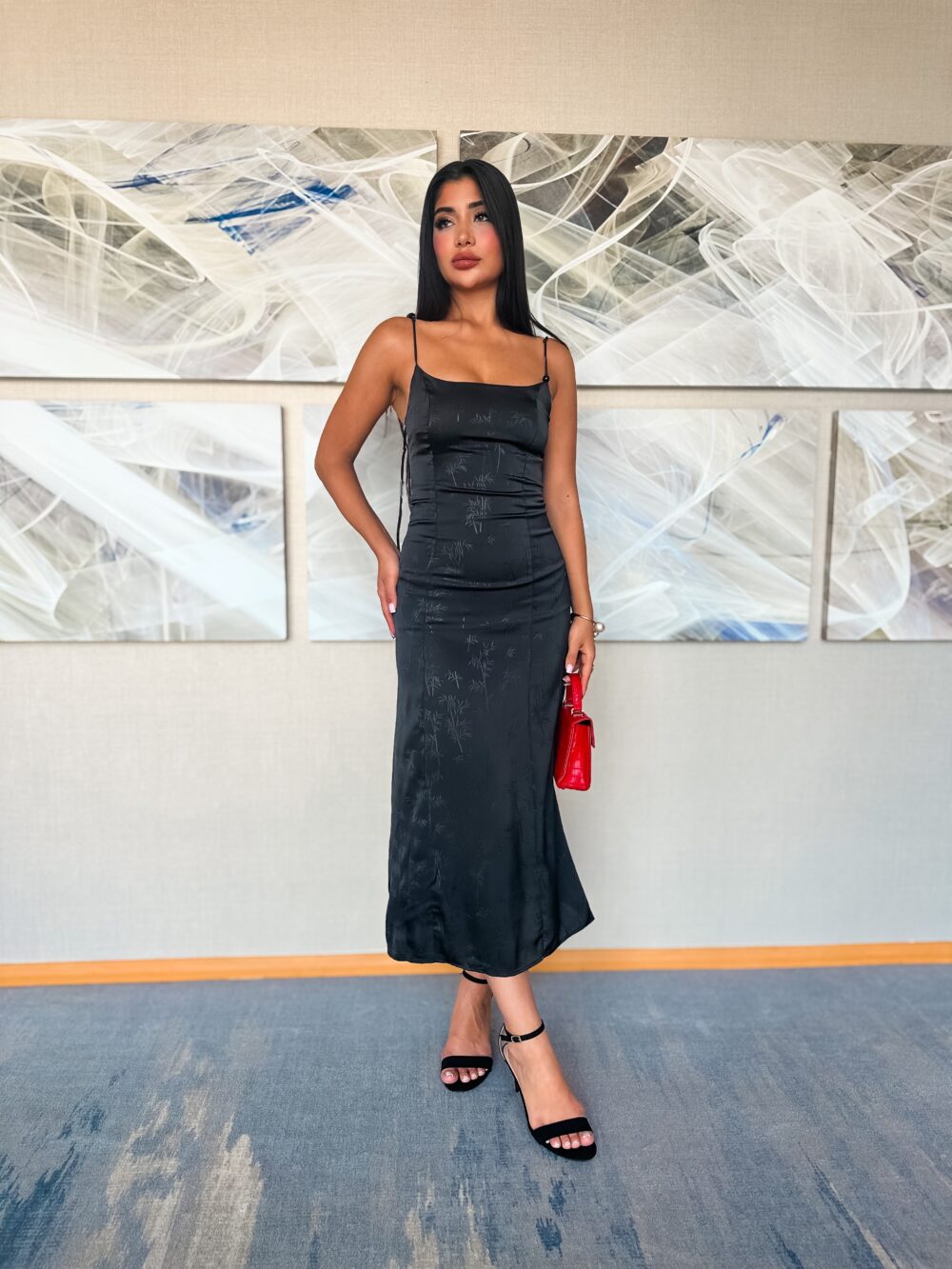 LUXE MINIMALIST SATIN SLIP DRESS - Image 14