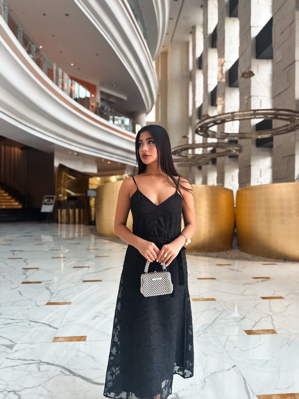 WHISPER LACE SHEER MIDI DRESS - Image 2