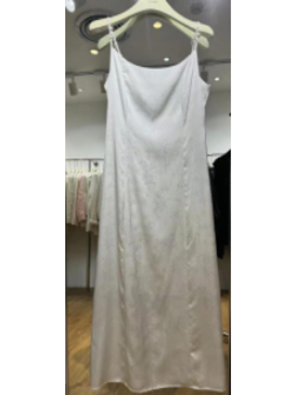 LUXE MINIMALIST SATIN SLIP DRESS - Image 3