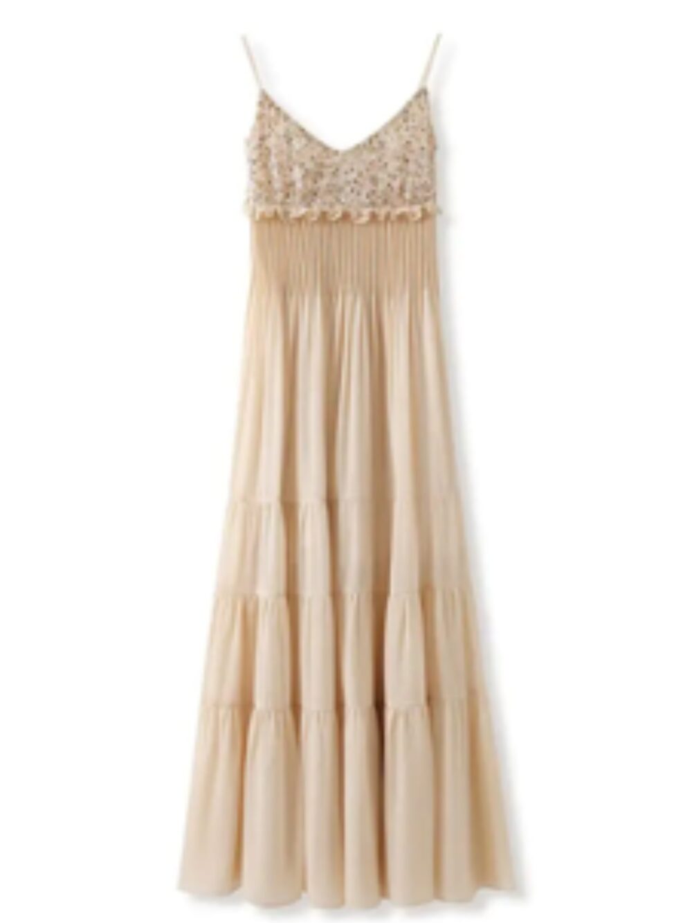 PETAL SMOCKED TULLE DRESS - Image 3