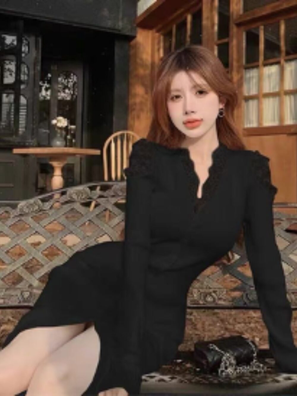 WINTER WHISPER KNIT DRESS - Image 3